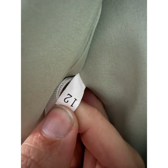 Green Floral Bridgerton Inspired Dress Size 12 NWT - Picture 6 of 8